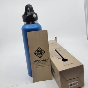Revomax vacuum insulated flask with twist free cup 20oz New, with box